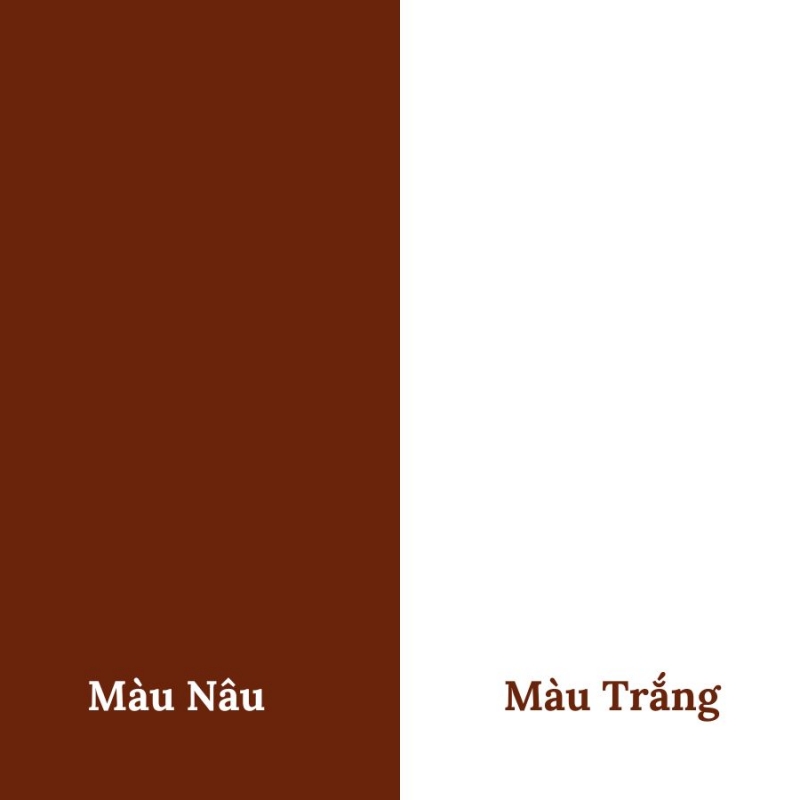 Phối màu nâu trong nội thất 